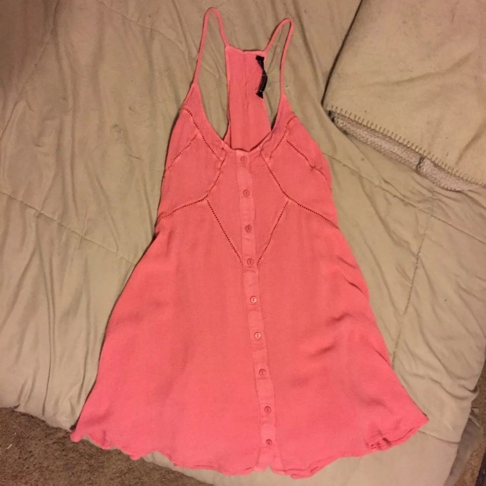 Pink racer back dress dainty Hooligan